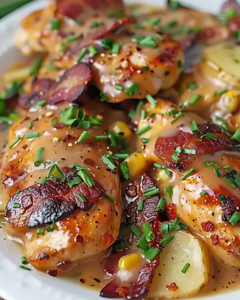 Cowboy BBQ Turkey Bacon Cheddar Chicken: Juicy and Easy Recipe