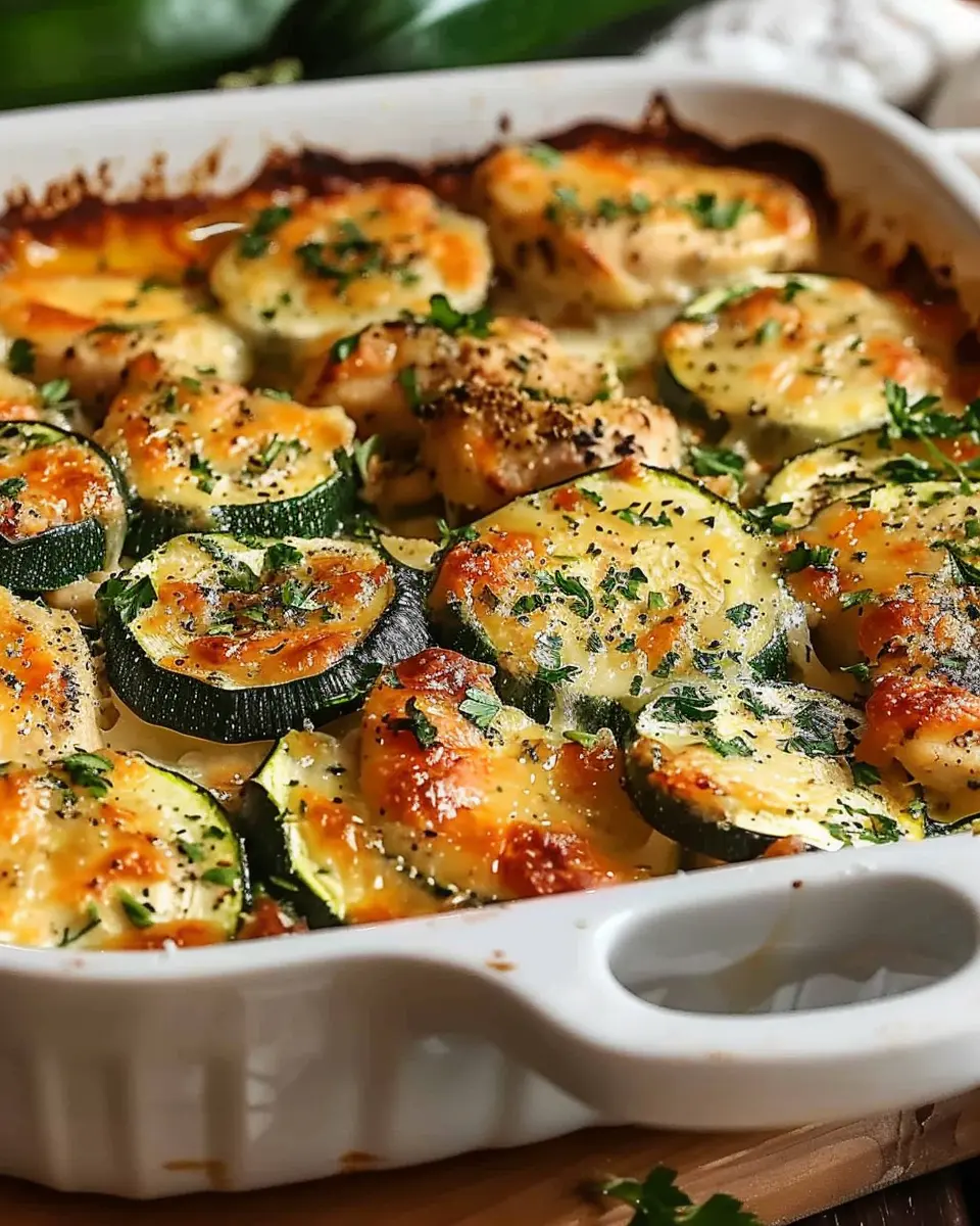 Easy Chicken Zucchini Bake: A Deliciously Healthy Weeknight Dinner