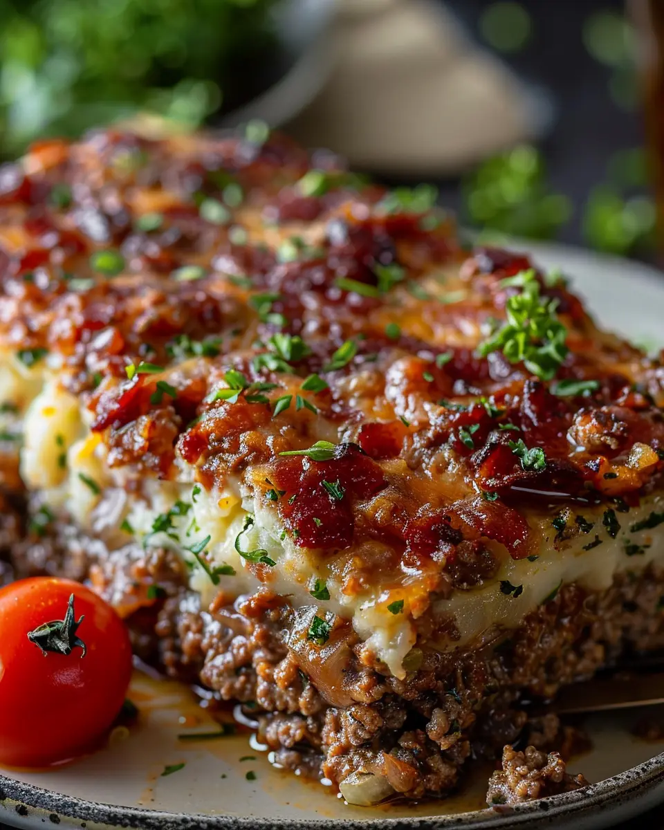 Meatloaf Recipe: Juicy Turkey Bacon and Chicken Ham Delight