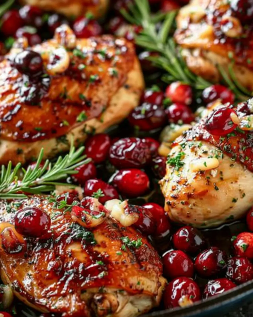 Honey Cranberry Chicken Bake: A Juicy Twist on Family Favorites