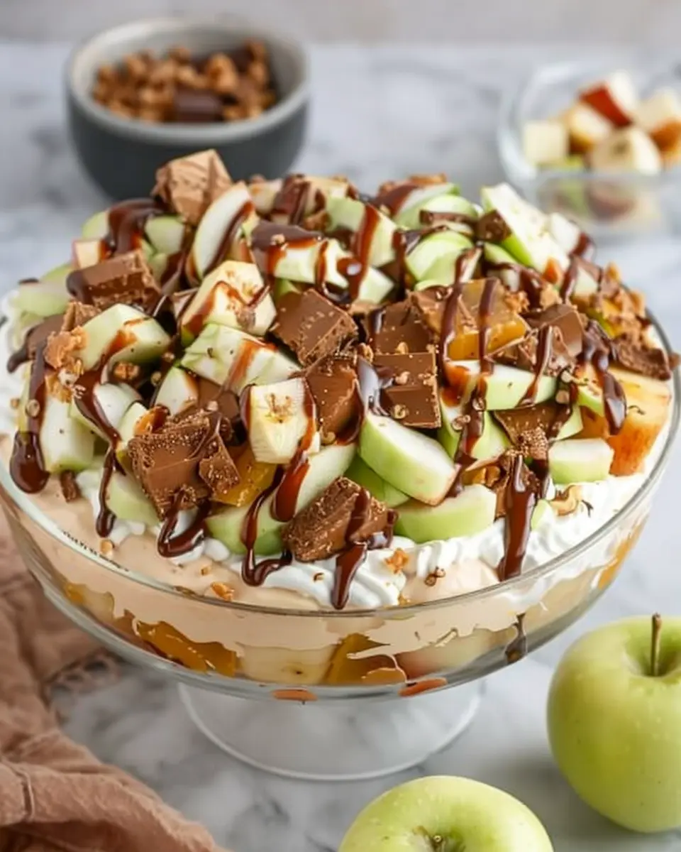 Snickers Apple Salad: Indulgent Twist on a Classic Delight