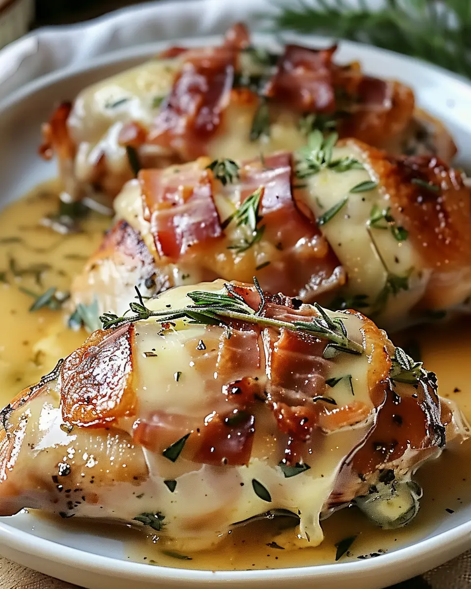 Italian Chicken Saltimbocca with Turkey Bacon: Easy and Flavorful Delight
