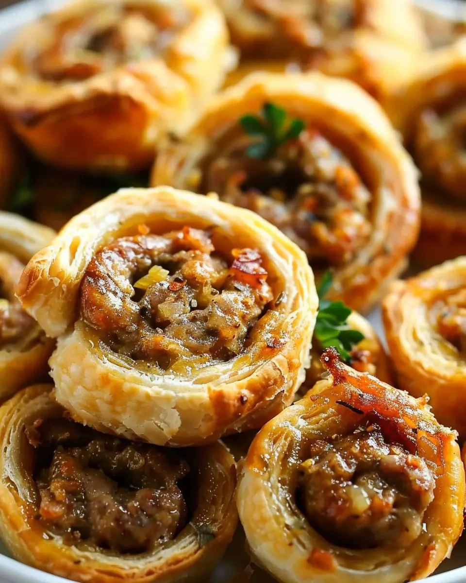 Sausage Pinwheels: Easy Turkey Bacon Beef Delights for Everyone