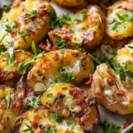 Crunchy Crispy Smashed Potato