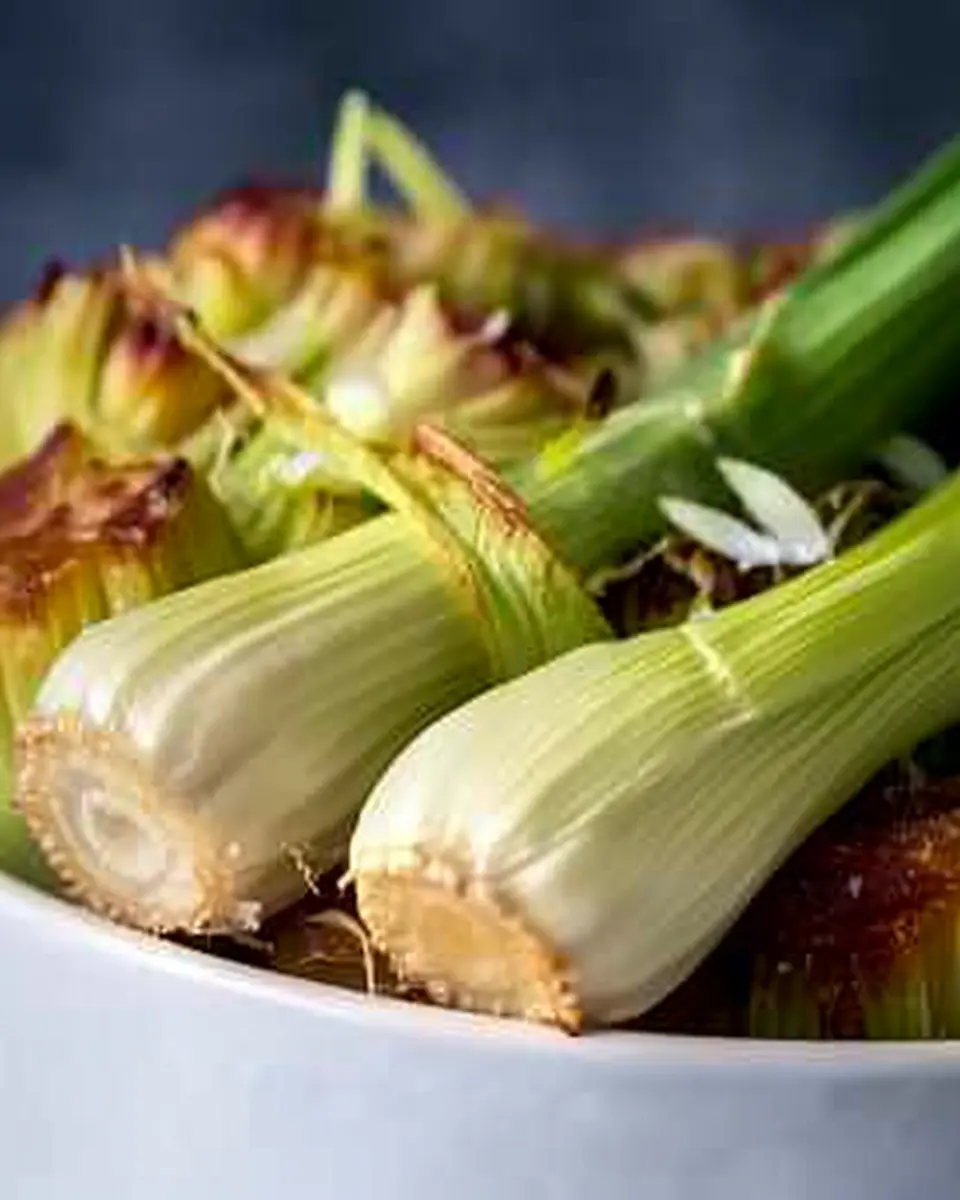 Savory Leek Delight: Easy Turkey Bacon &amp; Chicken Ham Dish