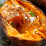 Perfectly Baked Sweet Potato