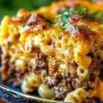 Mac and Cheese Meatloaf Casserole