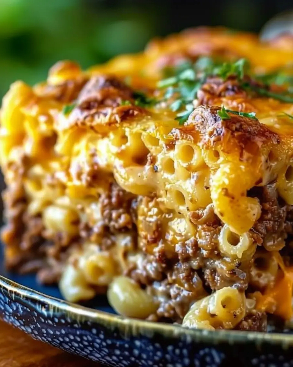 Mac and Cheese Meatloaf Casserole: Easy Turkey Bacon Delight
