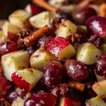 Cinnamon Apple Grape Salad