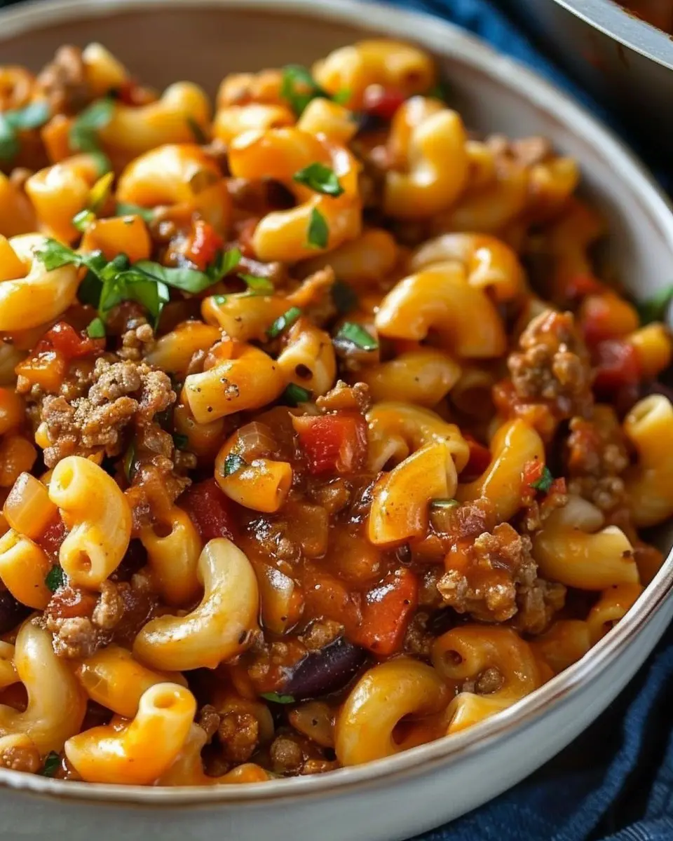Easy Chili Mac: A Comforting Dish with Turkey Bacon and Chicken Ham