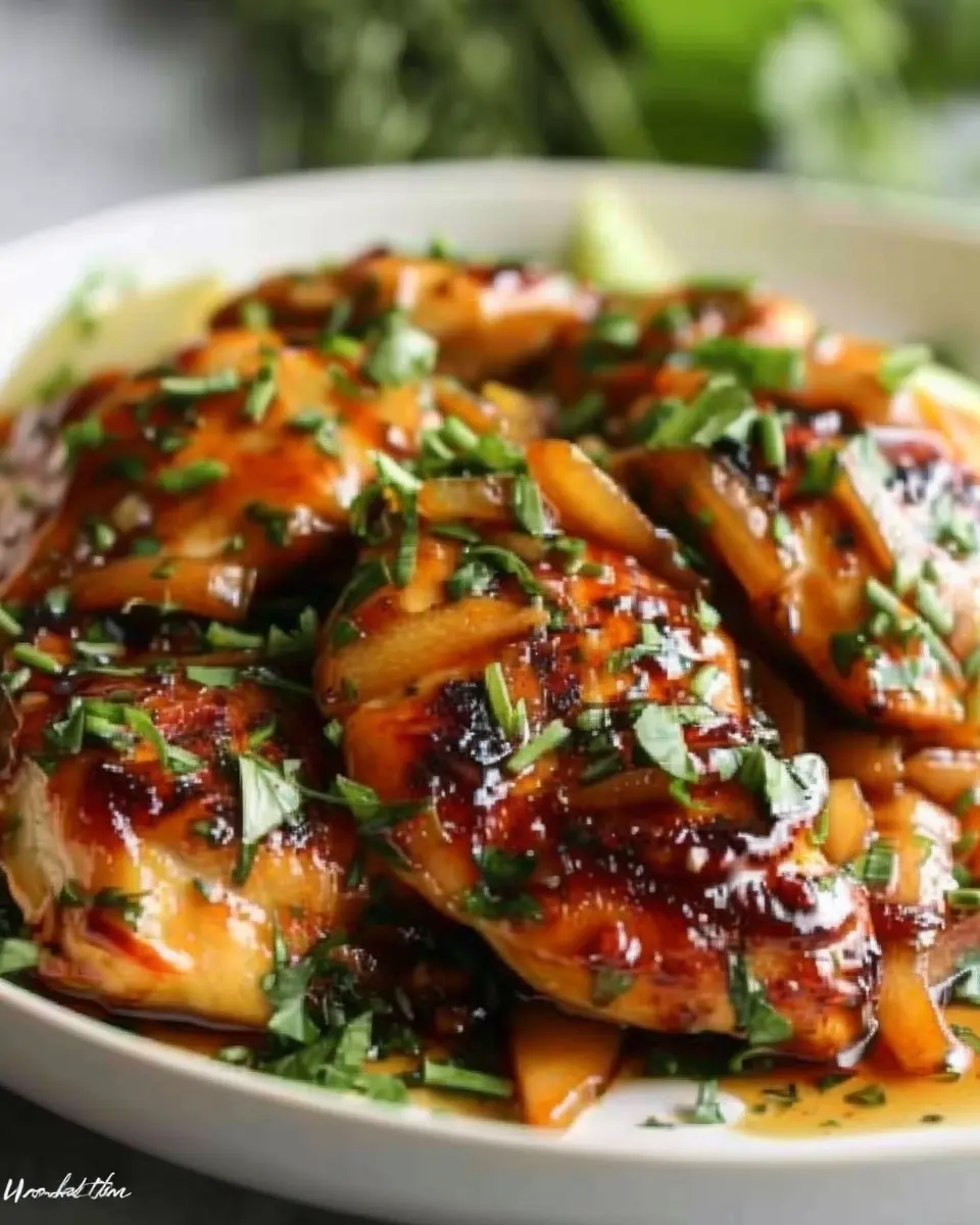 Sticky Apple Cider Chicken: Easy Recipe for Family Comfort