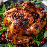 Maple Cranberry Roast Chicken