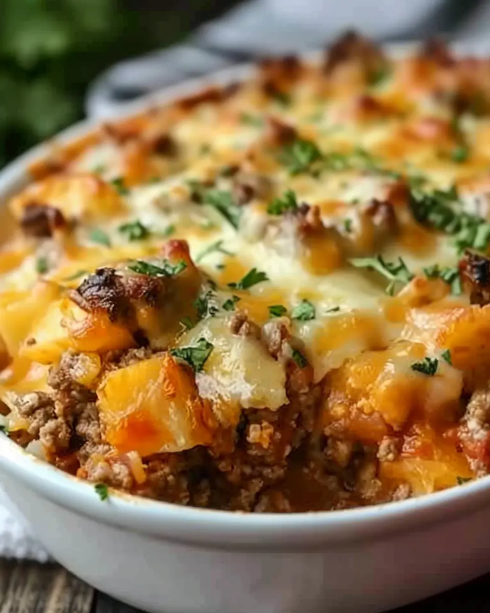 Hobo Casserole: Easy Comfort Food with Turkey Bacon and Chicken Ham