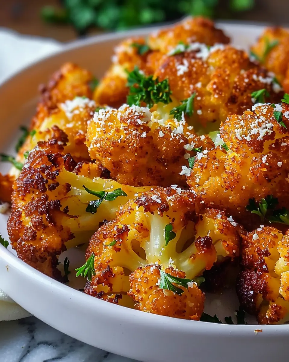 Crispy Roasted Cauliflower with Turkey Bacon: A Healthy Delight