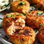 Crispy Pan Fried Salmon Croquettes