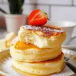 Fluffy Japanese Soufflé Pancakes