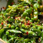Chili Crisp Snap Pea Salad