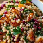 Honey Autumn Pearl Couscous Salad