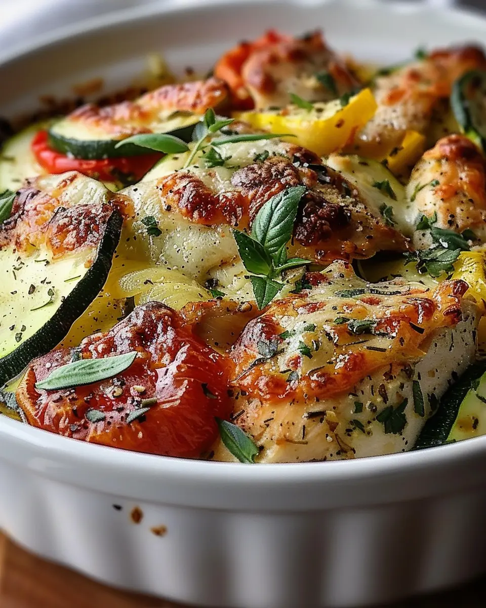 Chicken Zucchini Bake: Easy and Juicy Comfort Food Delight