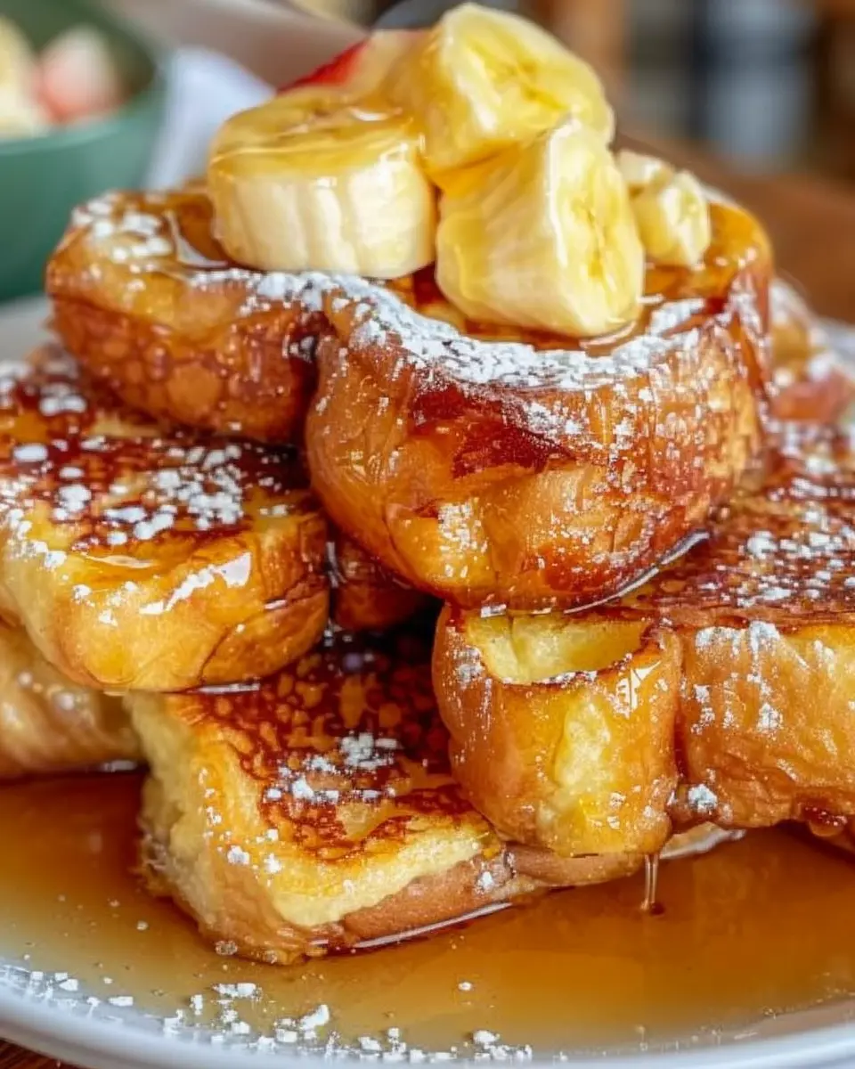 Hawaiian Roll French Toast: An Indulgent Breakfast Delight with Turkey Bacon