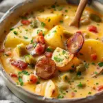 Classic Dutch Oven Cajun Potato Soup