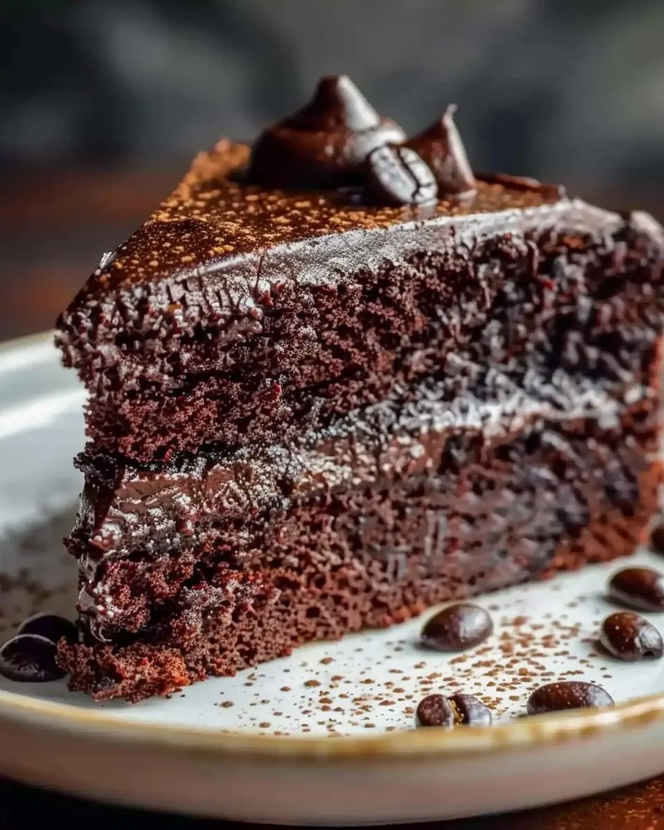 Dark Chocolate Espresso Cake: Indulgent Delight for All Chocolate Lovers