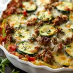 Ground Turkey Zucchini Casserole