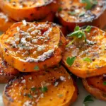 Roasted Sweet Potato Rounds