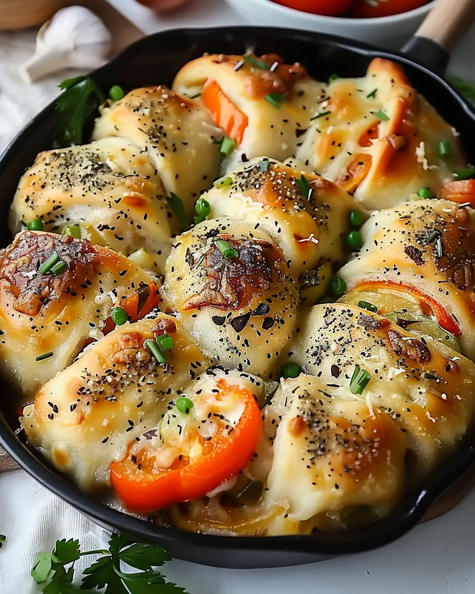 Cheesy Baked Vegetable Rolls: Easy Comfort Food for Home Cooks
