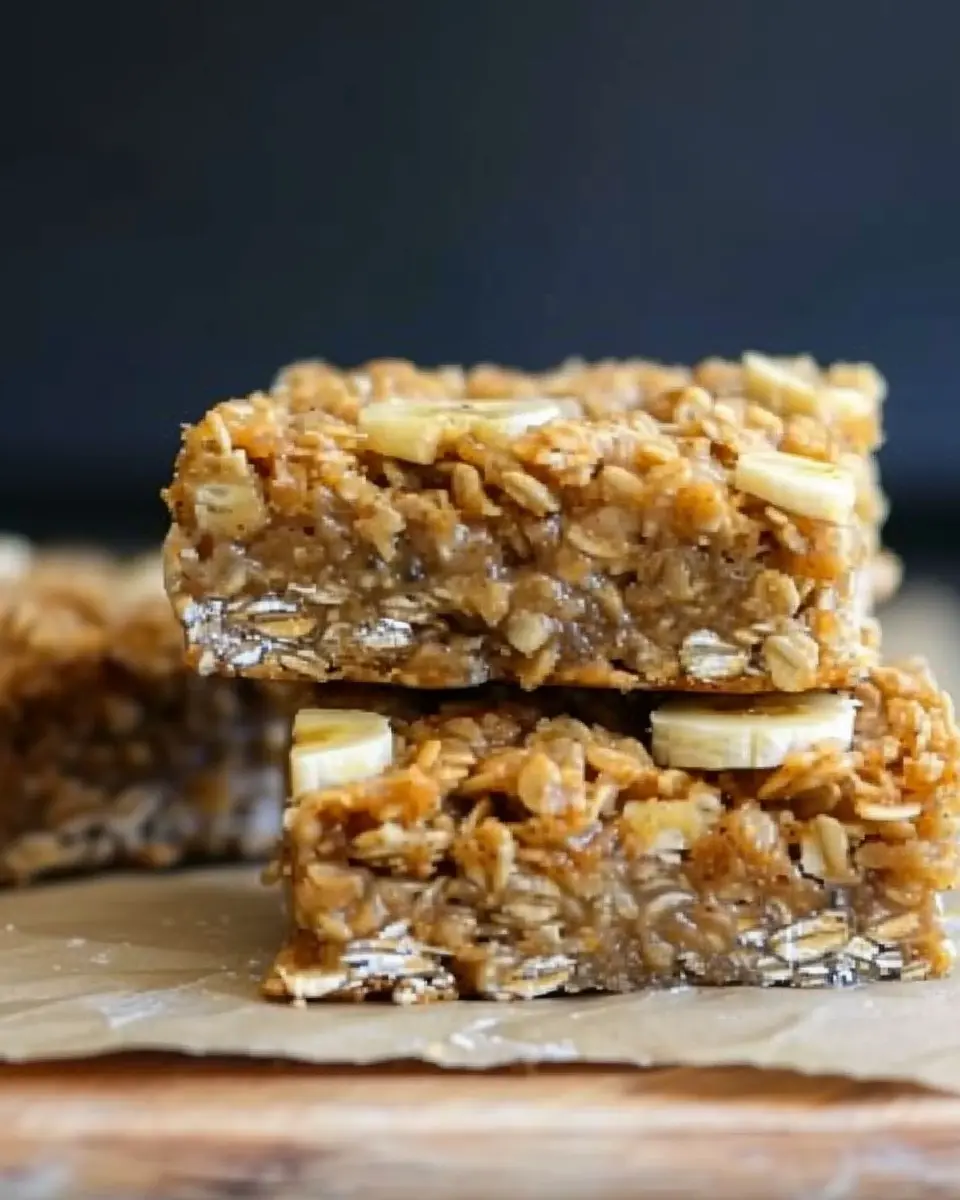 Banana Oatmeal Bars: Easy Healthy Treats for Any Time Snack