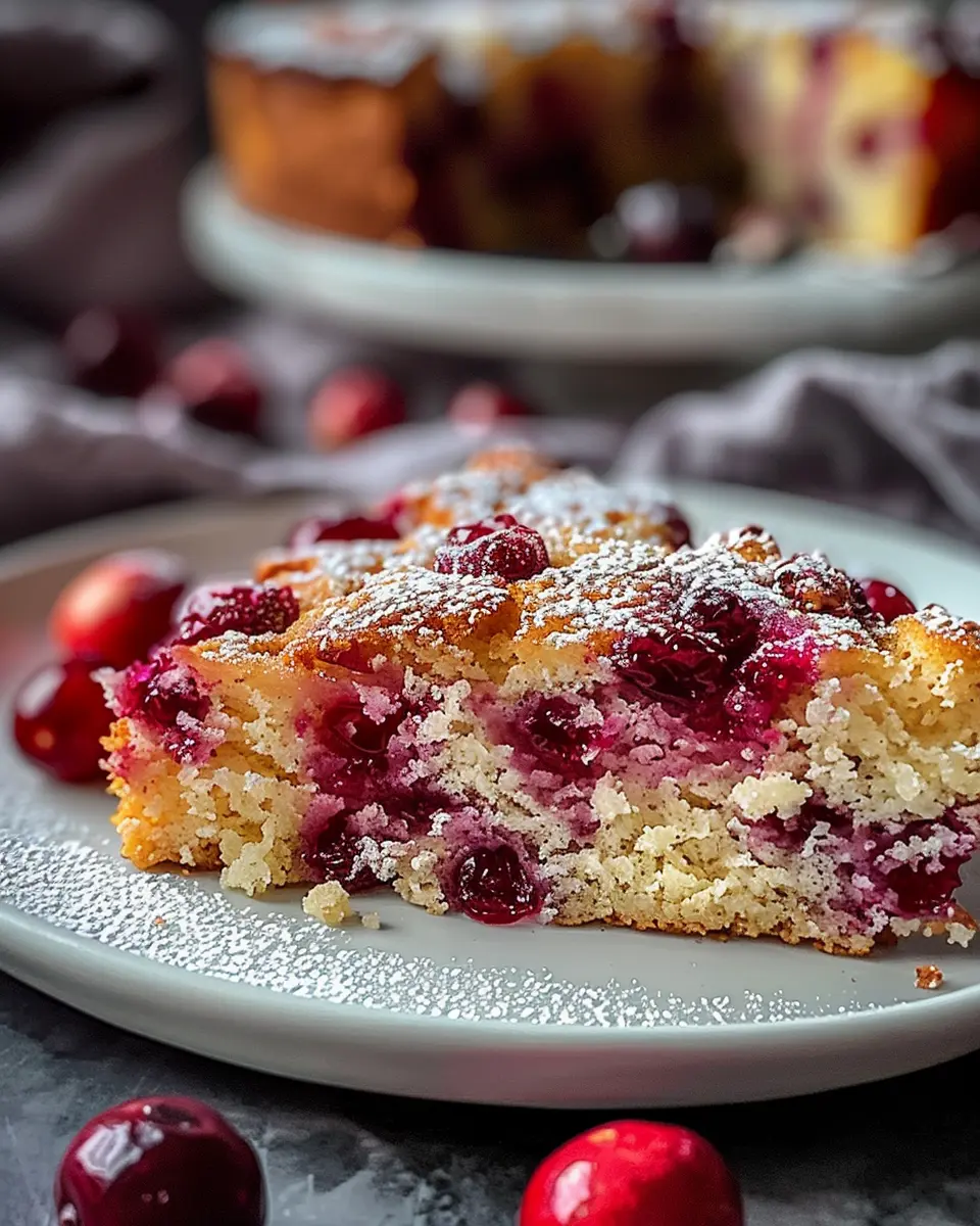 Cranberry Orange Breakfast Cake Recipe: A Joyful Morning Treat
