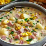 Creamy Ham, Potato & Corn Chowder
