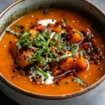 Gochujang Sweet Potato Soup
