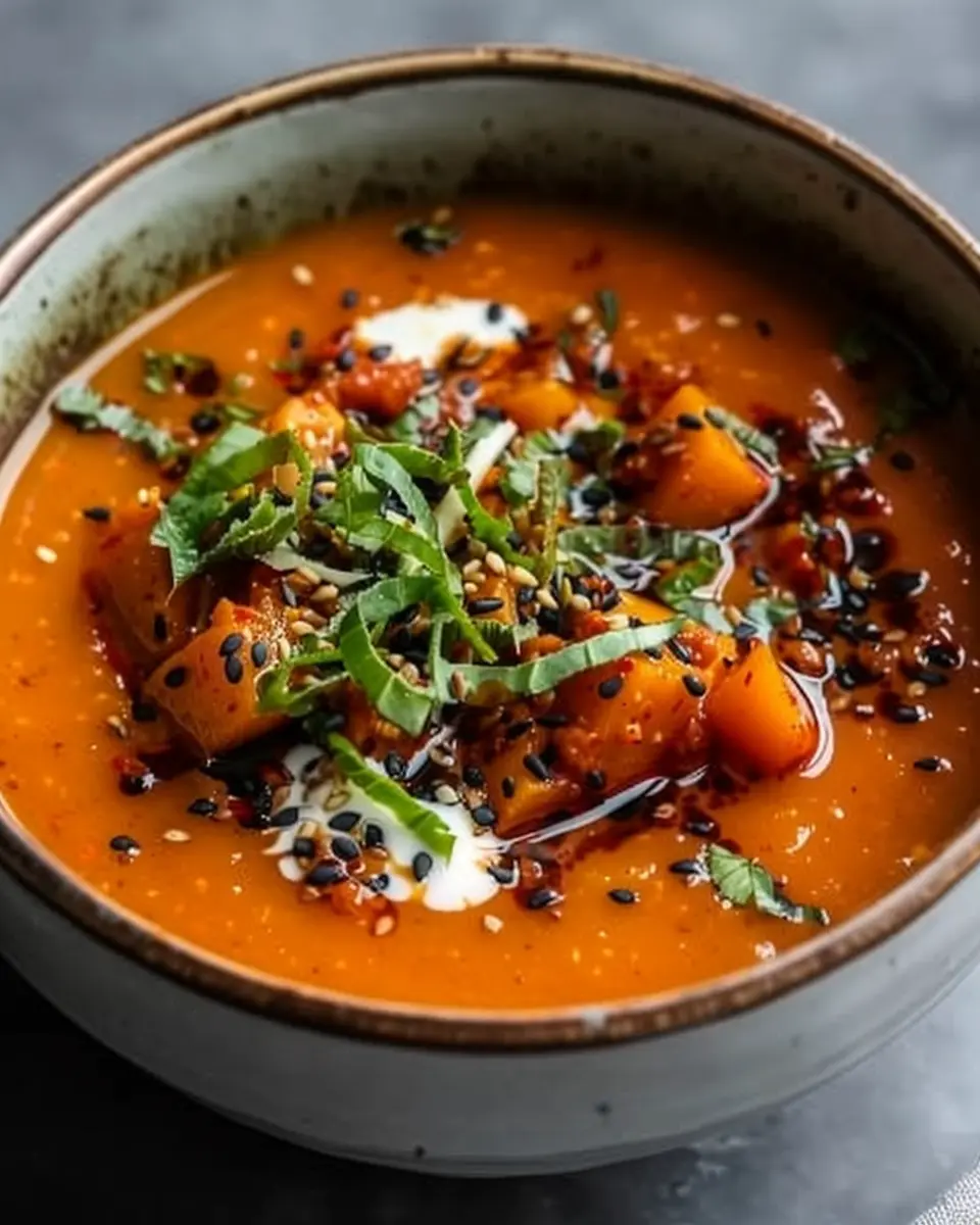 Gochujang Sweet Potato Soup: Easy Comfort With Turkey Bacon