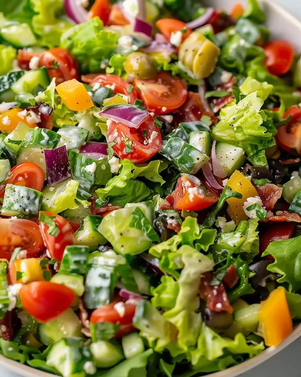 Ruth’s Chris Chopped Salad Recipe: A Fresh &amp; Flavorful Twist