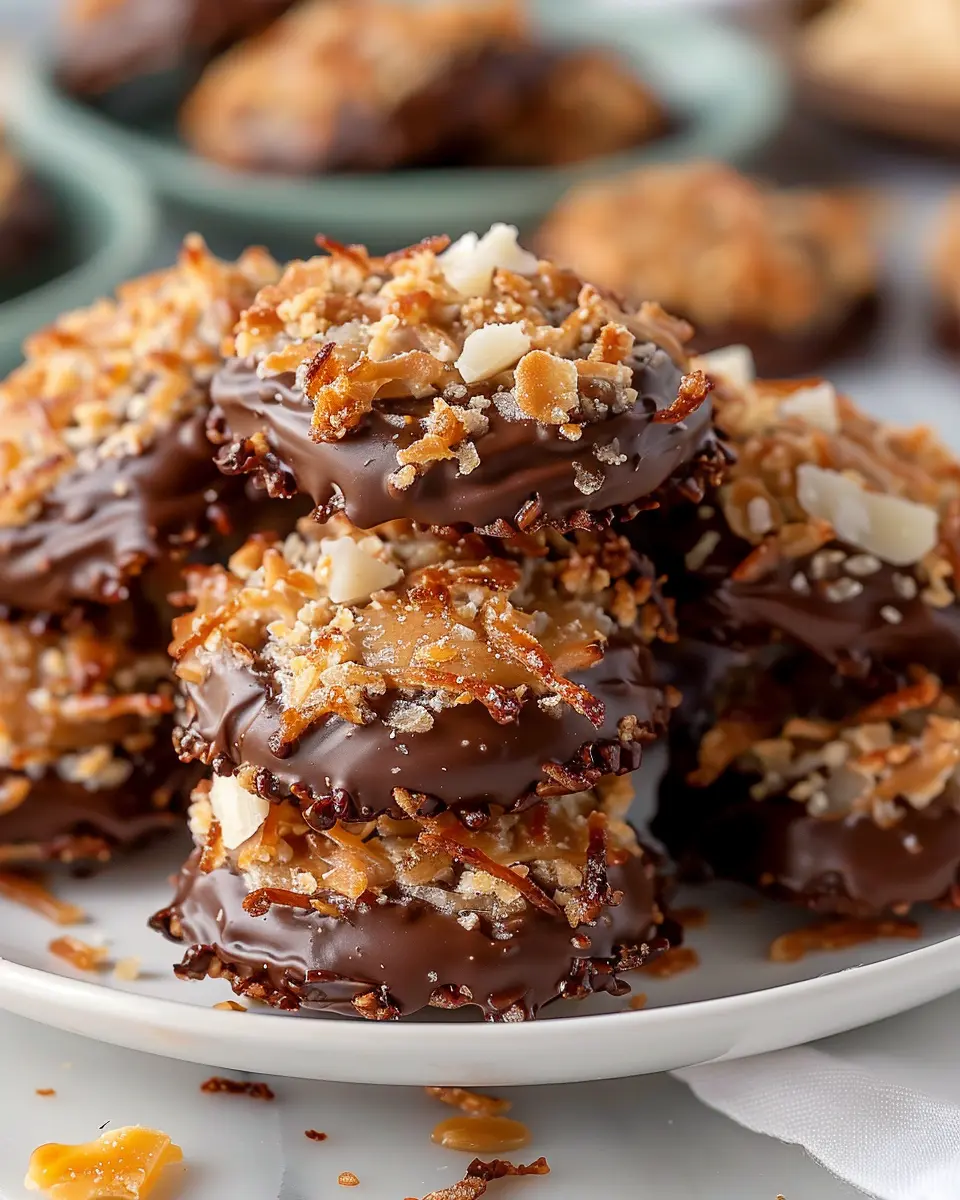 No Bake Samoa Cookies: Easy Treats for Cookie Lovers