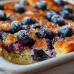 Blueberry Buttermilk Pancake Casserole