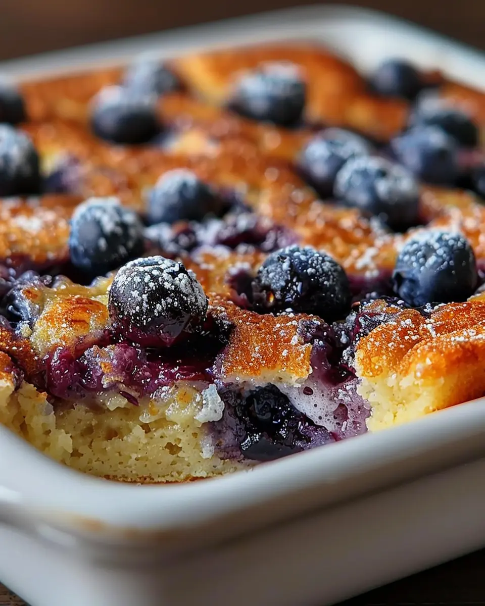 Blueberry Buttermilk Pancake Casserole: The Best Easy Breakfast Recipe