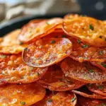Pepperoni Cheese Crisps