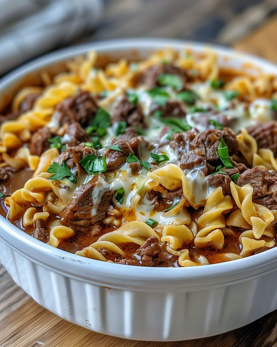 Sour Cream Beef Noodle Casserole: Comfort Food Made Easy