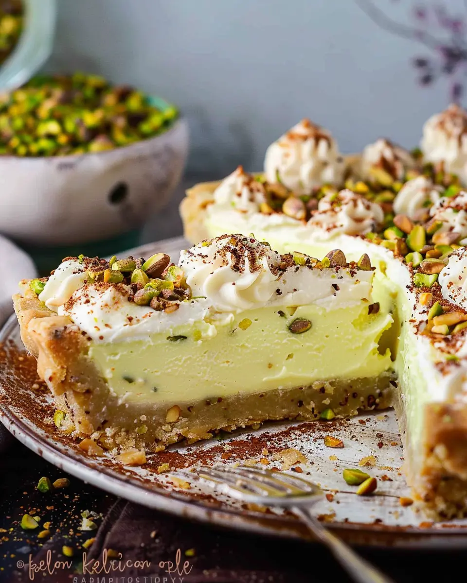 Pistachio Custard Pie: An Indulgent Twist on a Classic Dessert