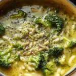 Garlic Italian Broccoli Soup
