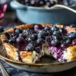 Blueberry Cottage Cheese Breakfast Bake