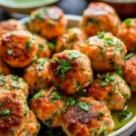 Baked Salmon Meatballs