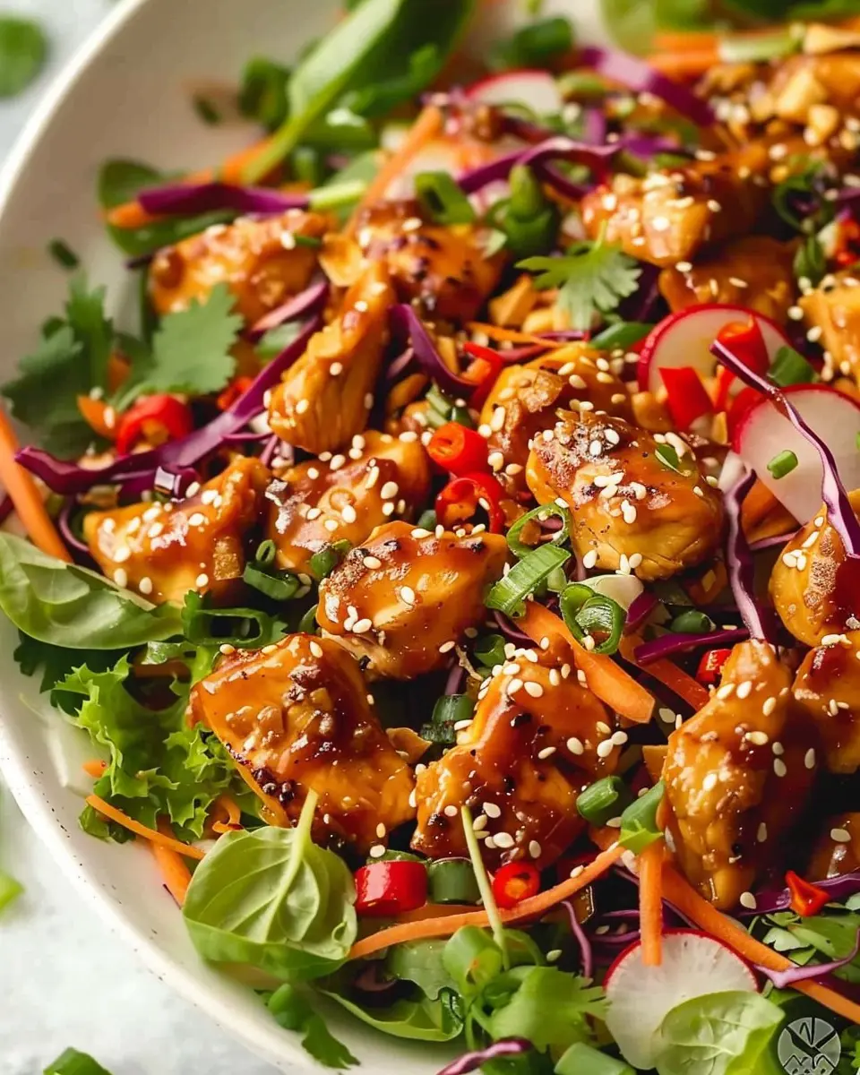 Asian Chicken Crunch Salad: A Refreshingly Easy Delight for All