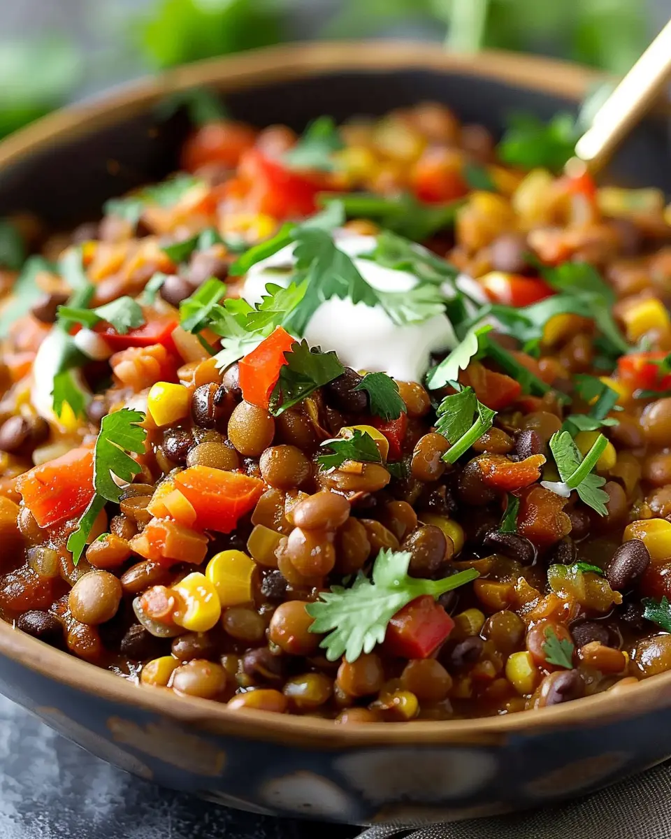 Vegetarian Mexican Lentils: Easy Flavor-Packed Comfort Food