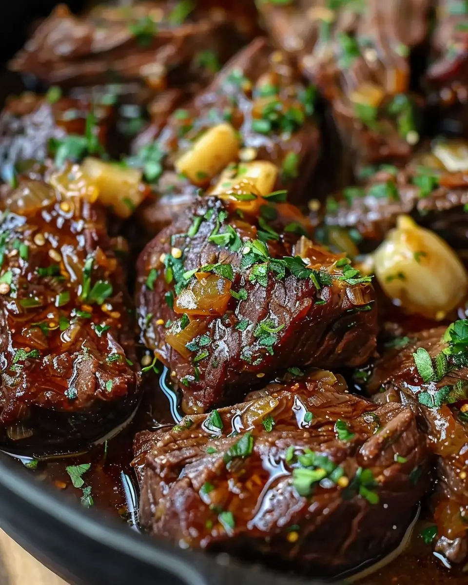 Slow Cooker Garlic Butter Beef: Easy Family Dinner Delight