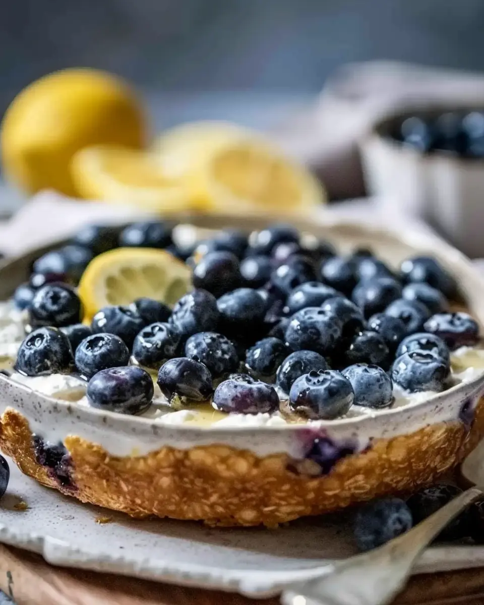 High-Protein Lemon Blueberry Breakfast: Energizing &amp; Delicious Start