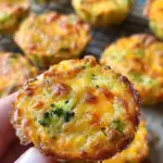 Crispy Broccoli Cheddar Rounds