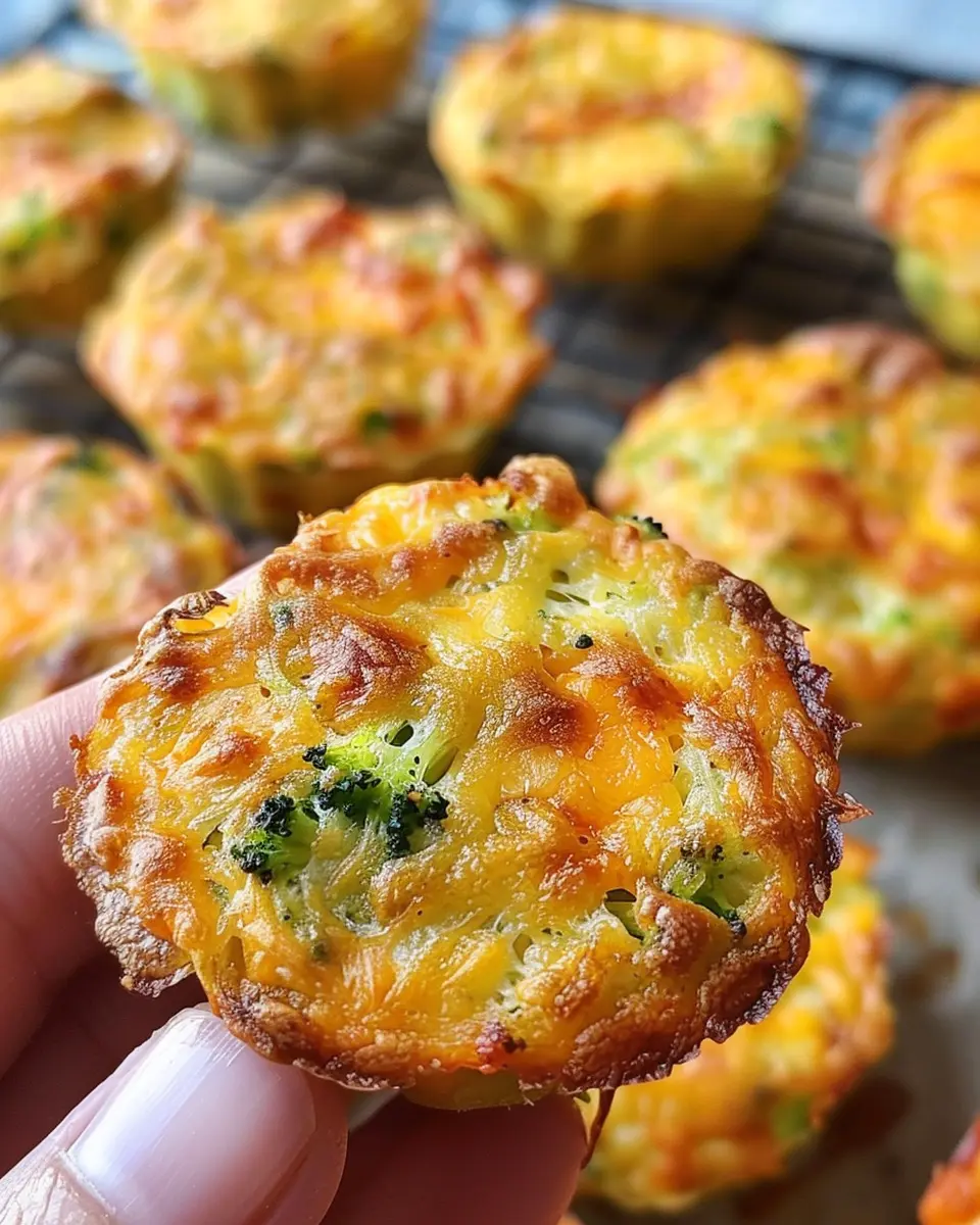 Crispy Broccoli Cheddar Rounds: Easy and Delicious Snack Ideas